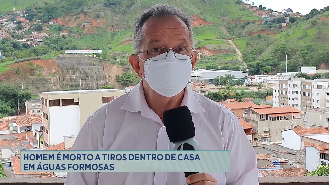 Homem é morto a tiros dentro de casa em Águas Formosas