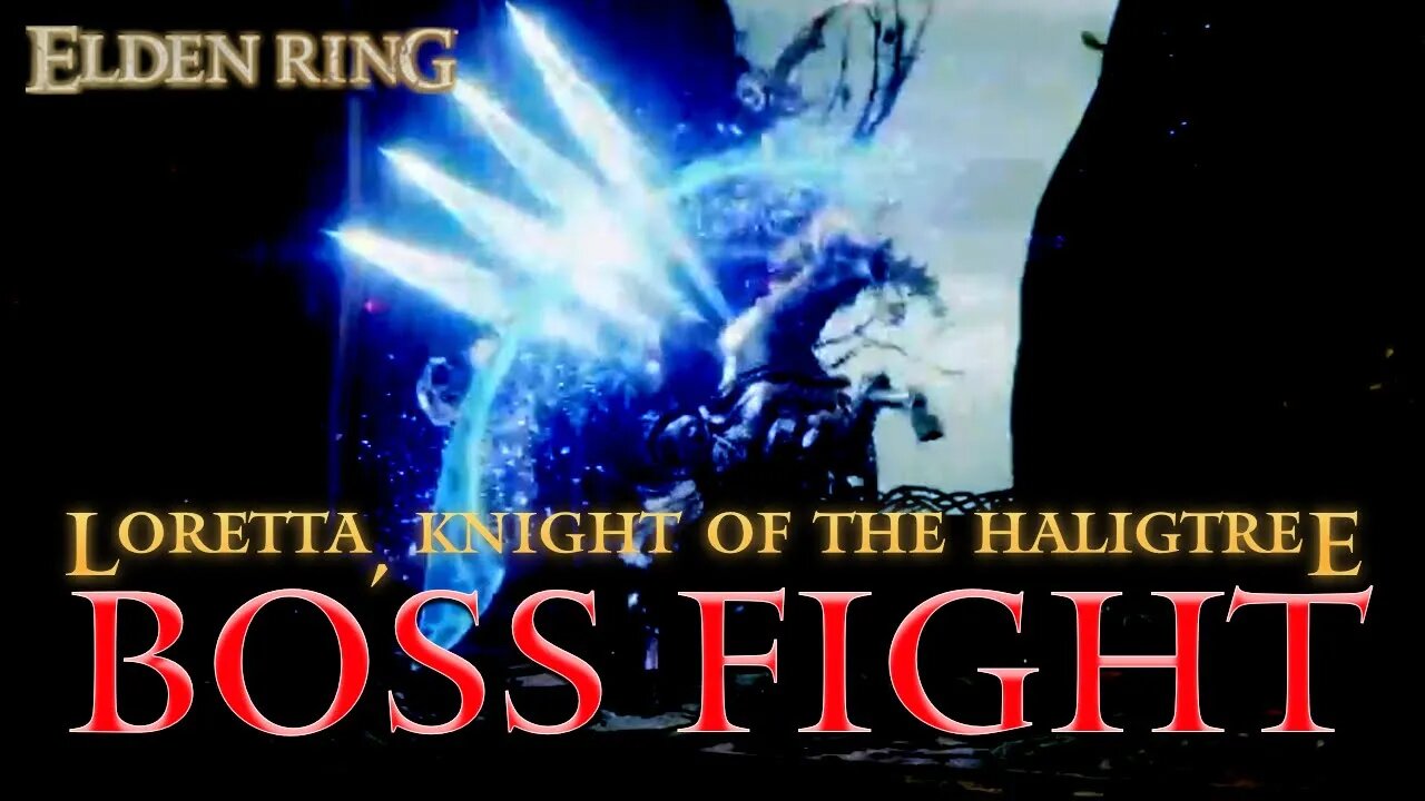 Elden Ring Loretta Knight of the Haligtree Boss Fight