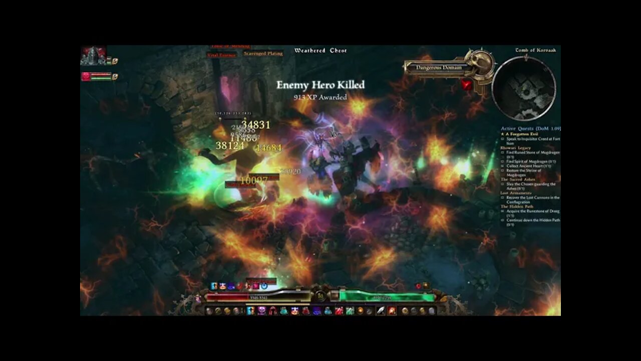 2021 Grim Dawn 1080p Dawn of Masteries Spark build part 5
