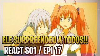 REACT - A Atitude de Rimuru Surpreendeu!! - Tensei shitara Slime Datta Ken S01 E17 Reaction