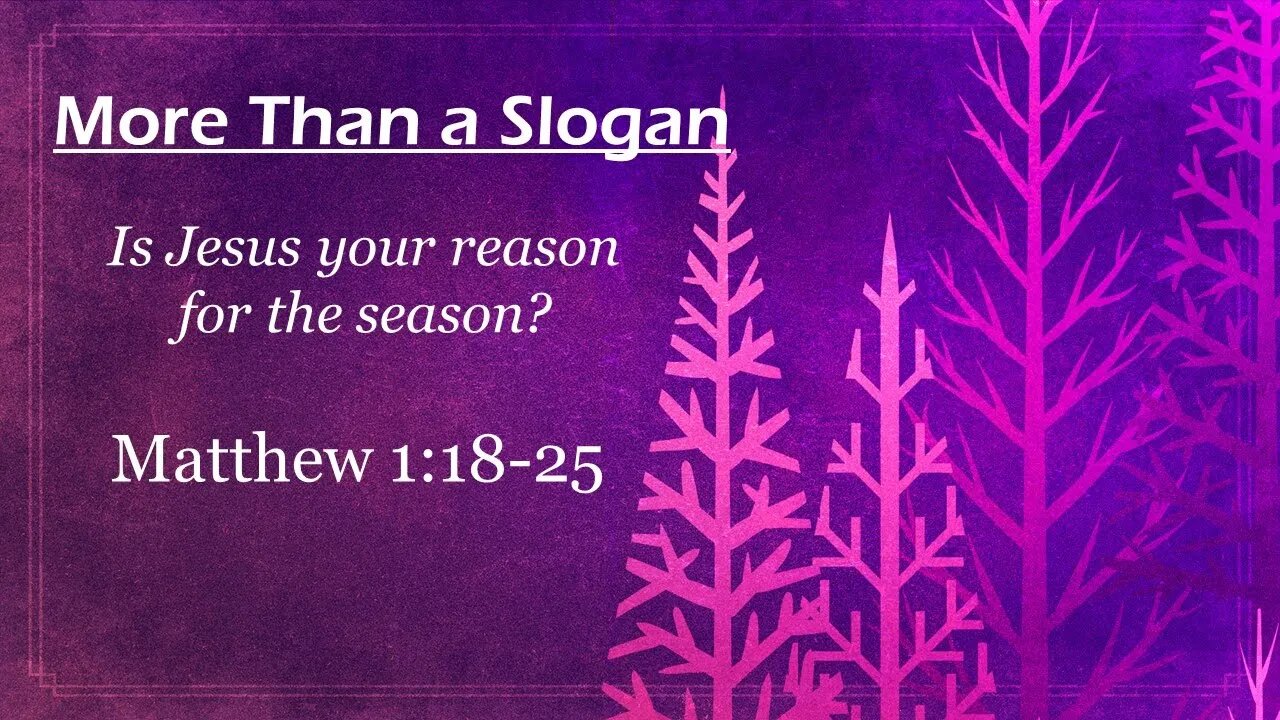 More Than a Slogan