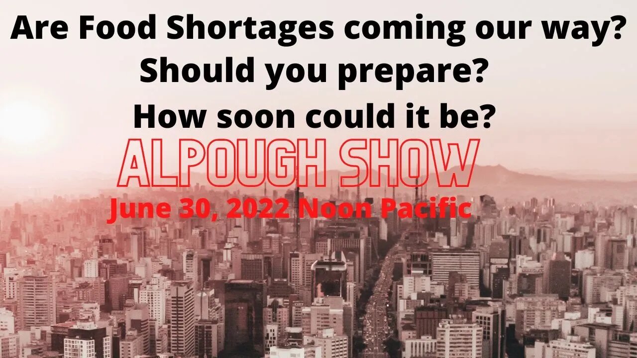 Is the Food Shortage Coming or Already Here?