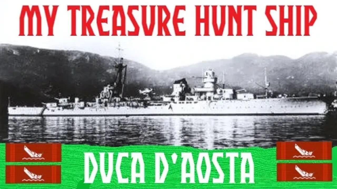 My Treasure Hunt Ship - Duca d'Aosta (World of Warships Legends)