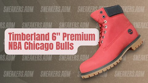 Timberland 6'' Premium NBA Chicago Bulls - TB0A2856P92 - @SneakersADM