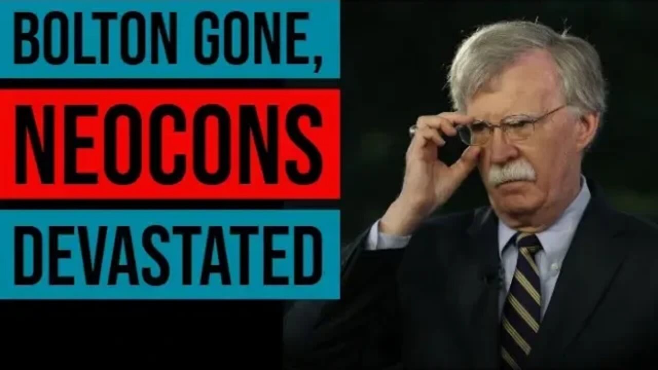 John Bolton Fired Like A Dog!