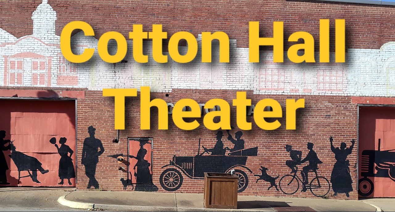 Tour of Cotton Hall Theater - Colquitt, Georgia