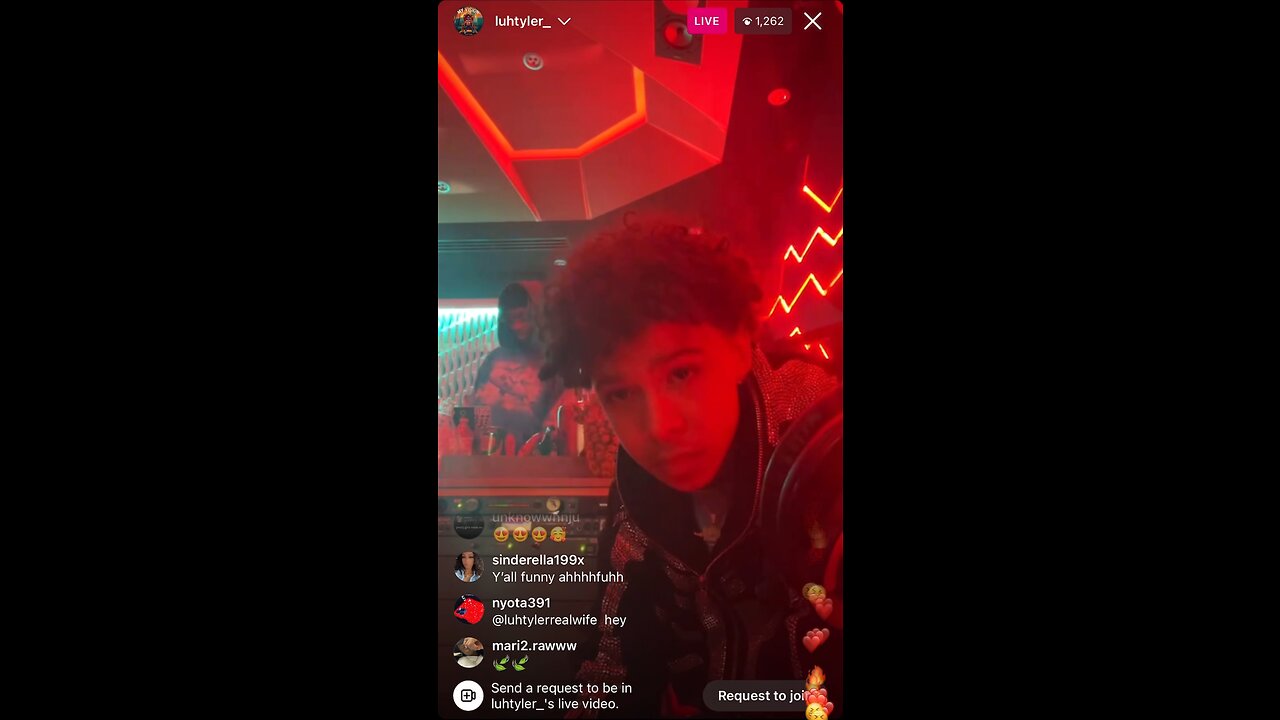 LUH TYLER IG LIVE: Luh Tyler Cooking Up Heats In The Stu With TrapLand Pat (24/04/23)