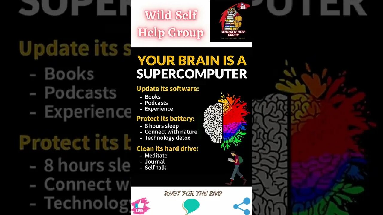 🔥Your brain is a supercomputer🔥#shorts🔥#wildselfhelpgroup🔥25 July 2022🔥