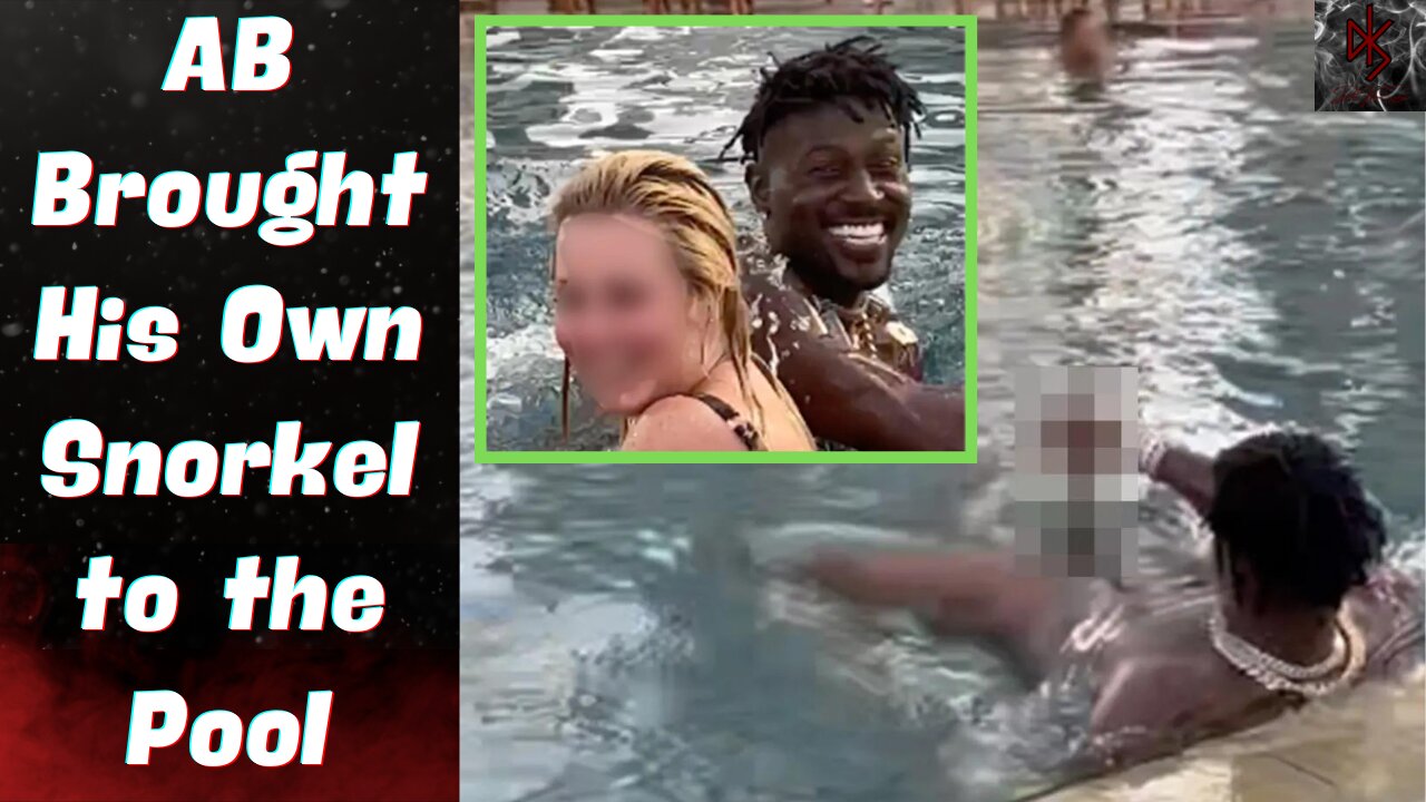 Antonio Brown Goes Skinny Dipping in a Dubai Pool, Threatens Journalists & Pulls the Race Card