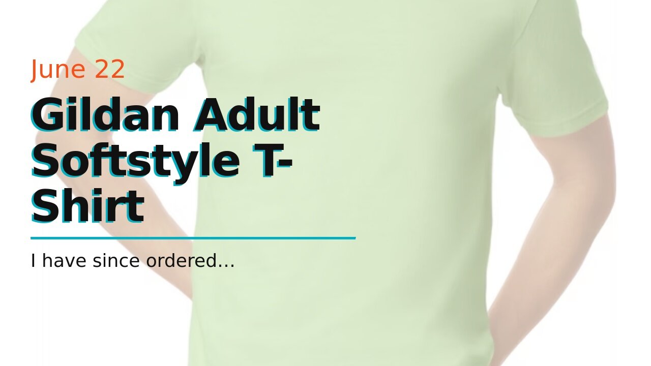 Gildan Adult Softstyle T-Shirt