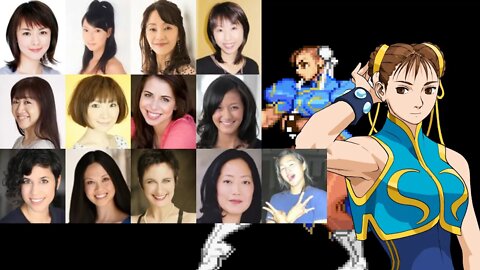 Video Game Voice Comparison- Chun-Li (Street Fighter)