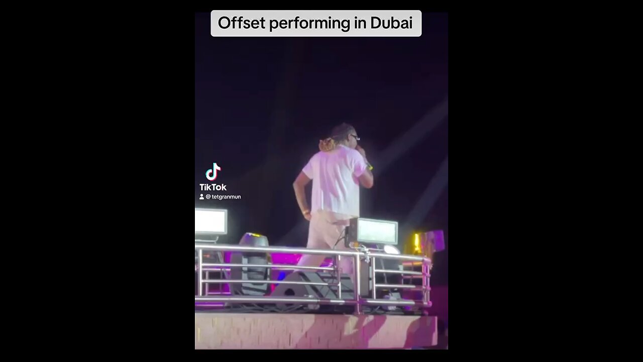 Offset was live in Dubai