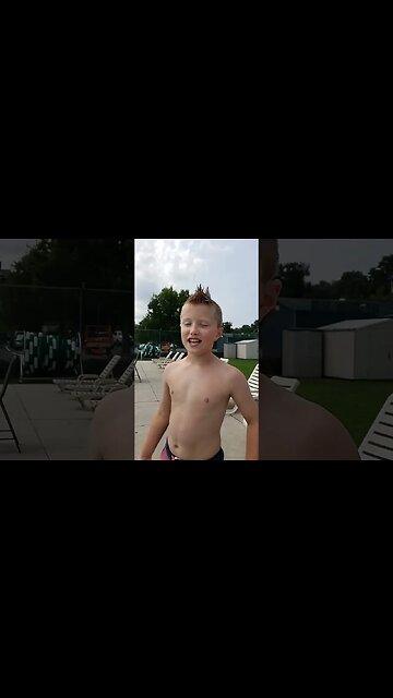 The Huntington Mermaid!!!! #b-dayboy #short #summer #pool