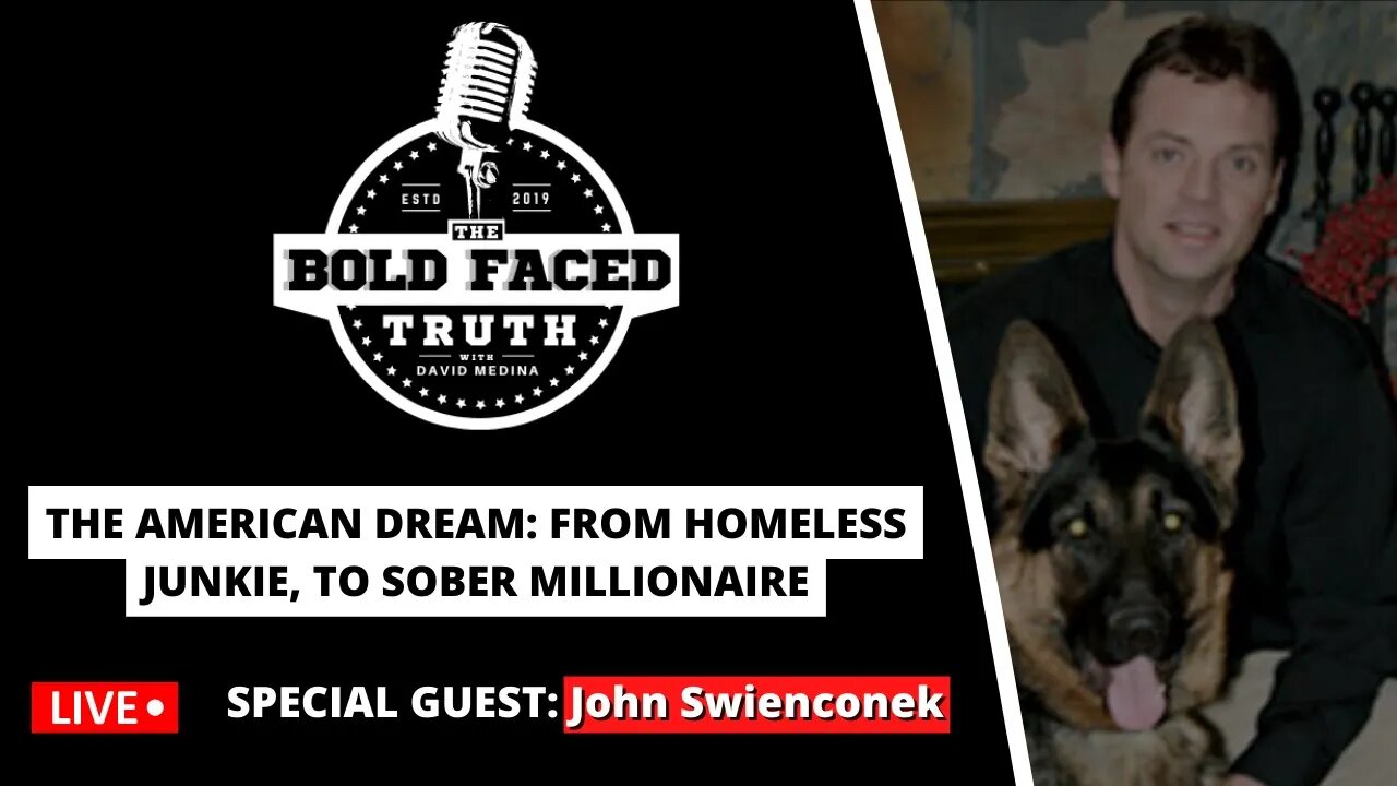 🔴 LIVE | The Bold Faced Truth - The American Dream: From Homeless Junkie, to Sober Millionaire