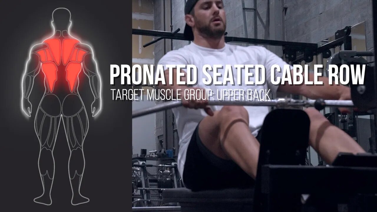 Pronated Seated Cable Row