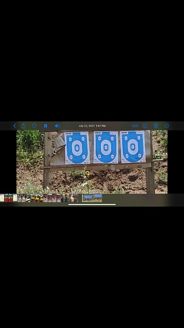 Shooting the stem off a mini sunflower with a #SCAR17s at 100 yards