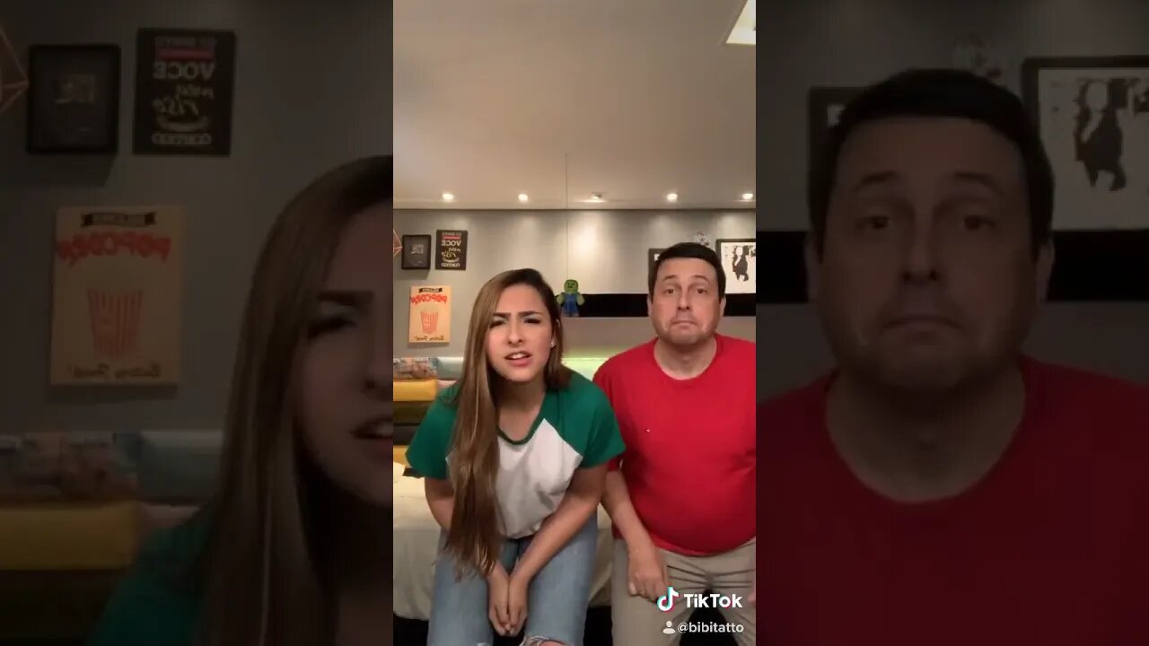 TIK TOK DE BIBI COM O FABÃO #shorts