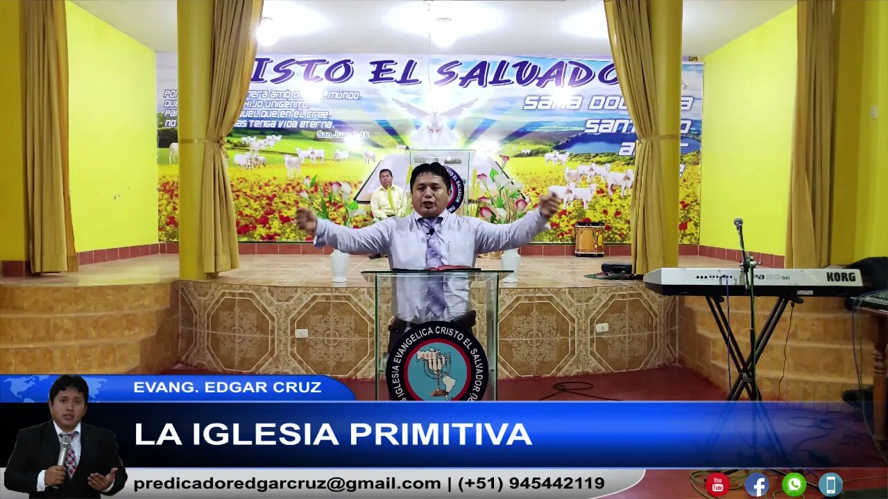 La Iglesia Primitiva - EDGAR CRUZ MINISTRIES