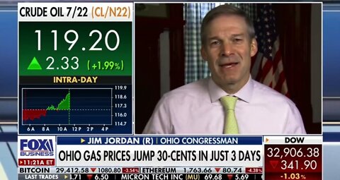 Rep Jordan: Inflation Is Intentional By Biden Administration