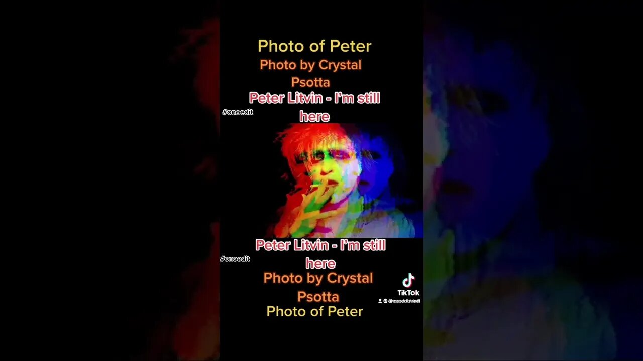 Peter Litvin - I’m Still Here Peter Litvin Music #onoedit original photo by Crystal Psotta photo