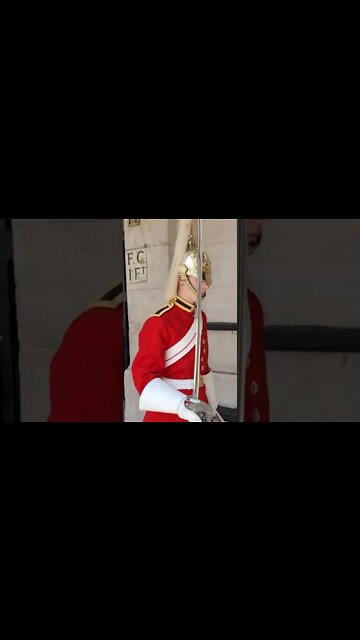 The queens guards the reds #horseguardsparade