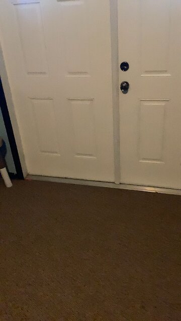 POV throwing a punch in a dream