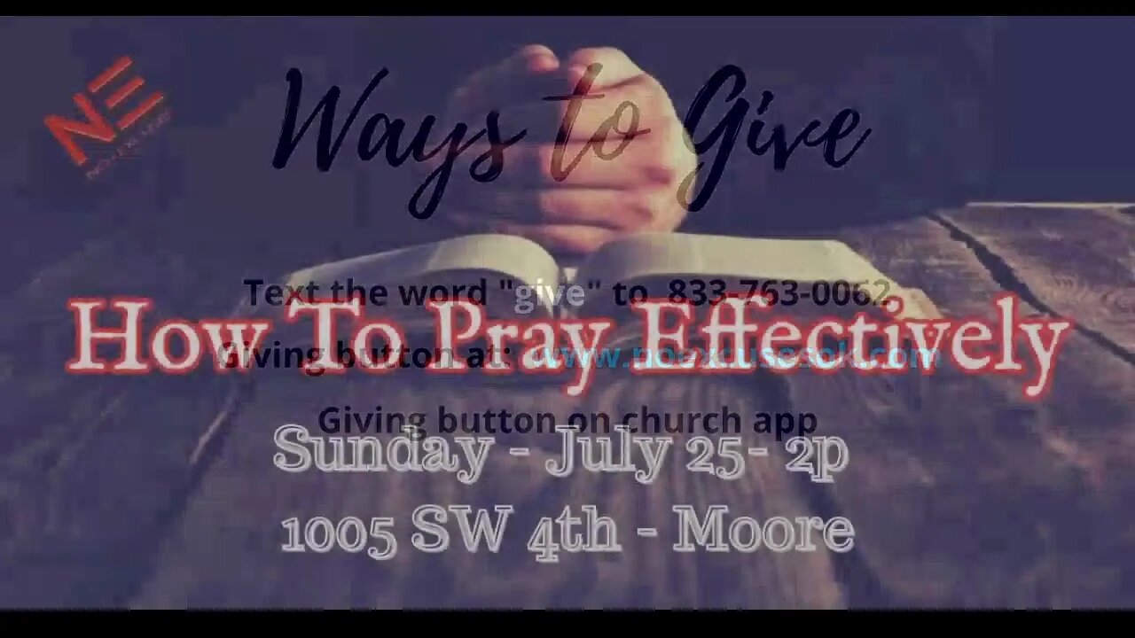 No Excuses Discipleship Live Stream