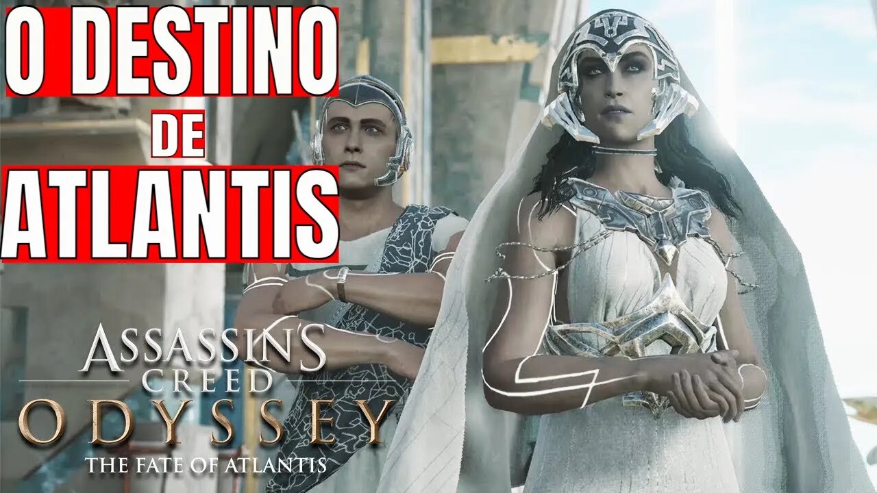 ASSASSINS CREED ODYSSEY The Fate of Atlantis O Destino de Atlântida O Filme gameplayer dublado