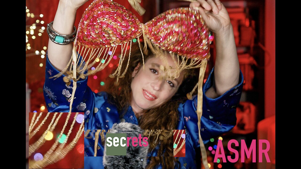 Belly Dance ASMR 💫 Secrets 🌊 Femininity 💫 🌊 Sensitive Fuzzy Mic 🌊 tactile clothing 💫 whispers
