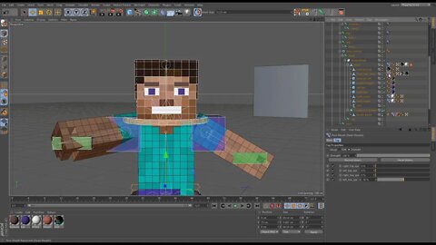 Creating a New Minecraft Character Rig in Cinema 4D