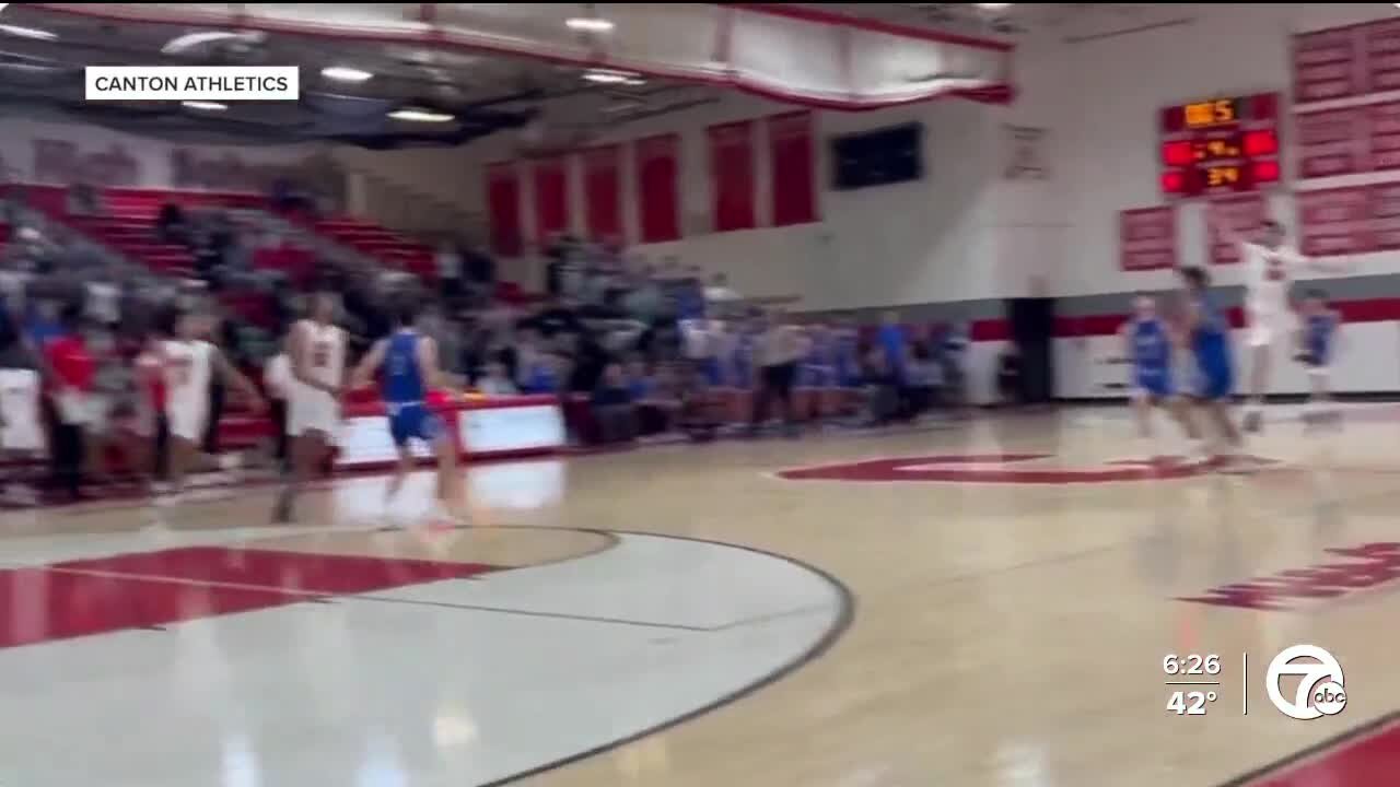 Canton beats Salem on half-court buzzer-beater