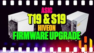 T19 & S19 HiveOn Firmware Upgrade - 139