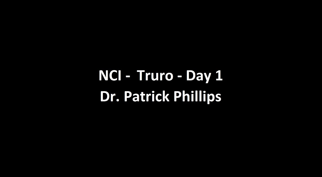 National Citizens Inquiry - Truro - Day 1 - Dr. Patrick Phillips Testimony