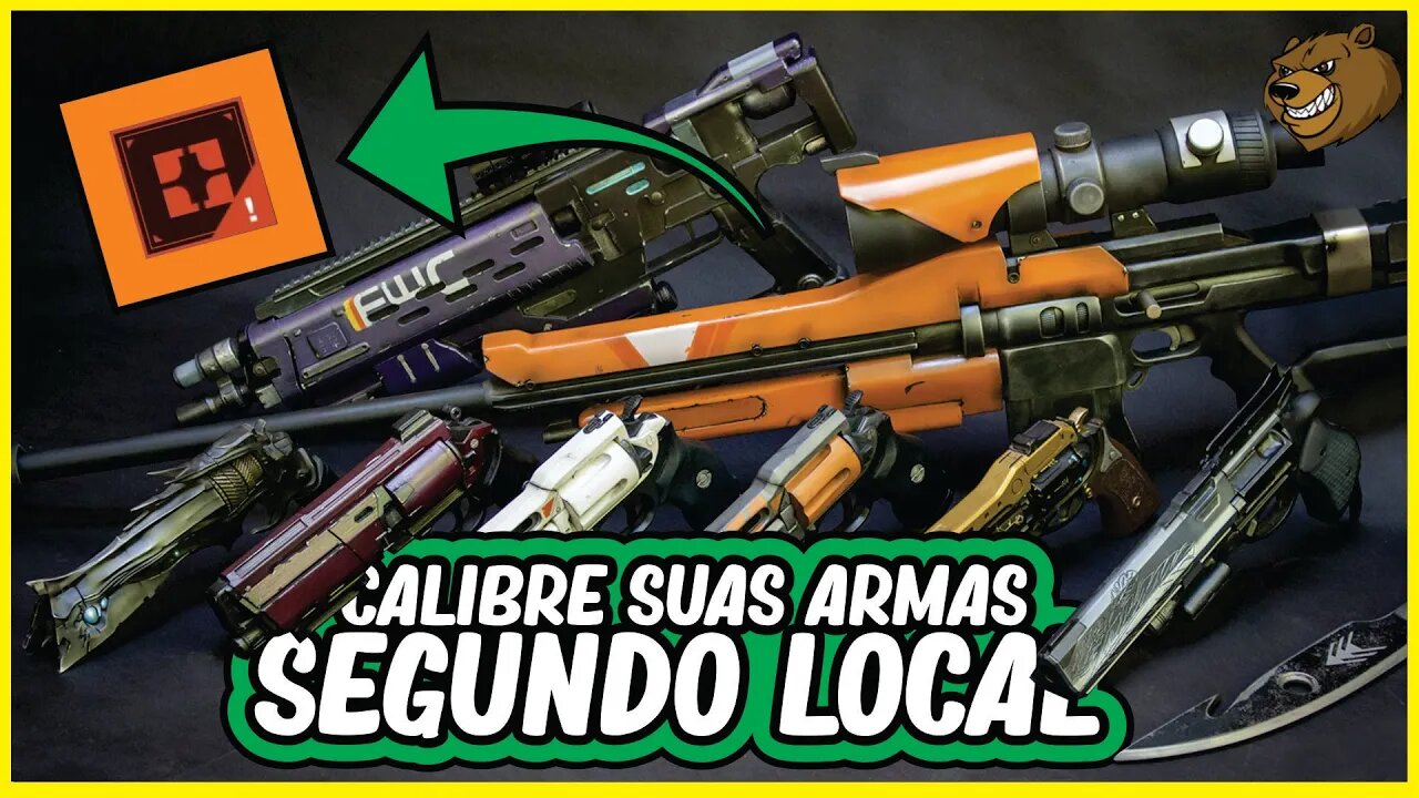 DESTINY2│CALIBRE SUAS ARMAS AQUI (SEGUNDO LOCAL)