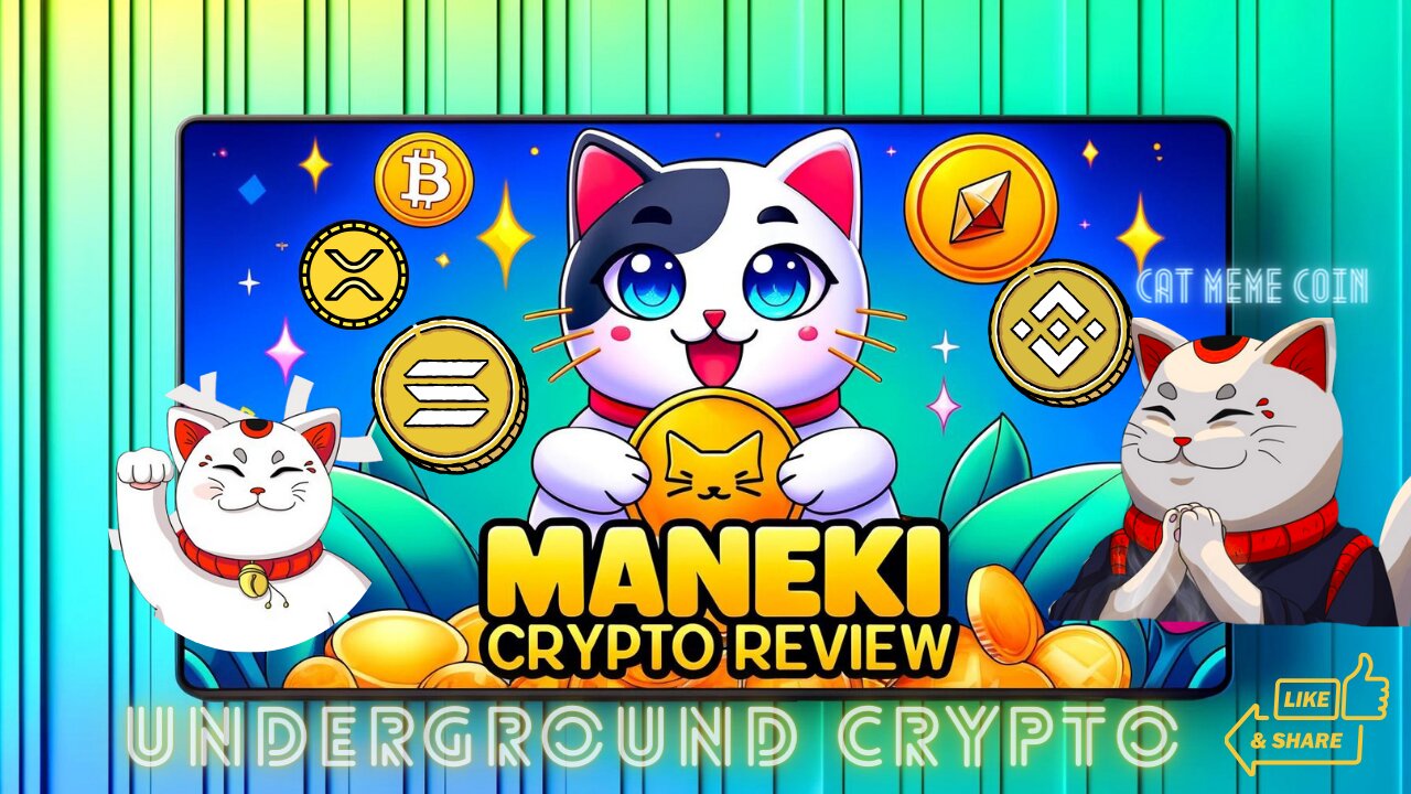 (MANEKI) Brand New Solana Meme Coin Review You Don't Wanna Miss! Low Cap With High Potential Gains?