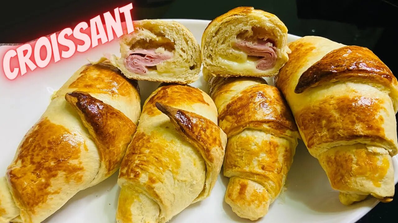 DELICIOSO CROISSANT , FAÇA EM SUA CASA , ESSA RECEITA É FANTÁSTICA!!! #croissant #MaisComida