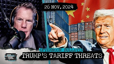 Trump's Tariff Threats & Baltic Plane Crash Sparks Sabotage Speculations