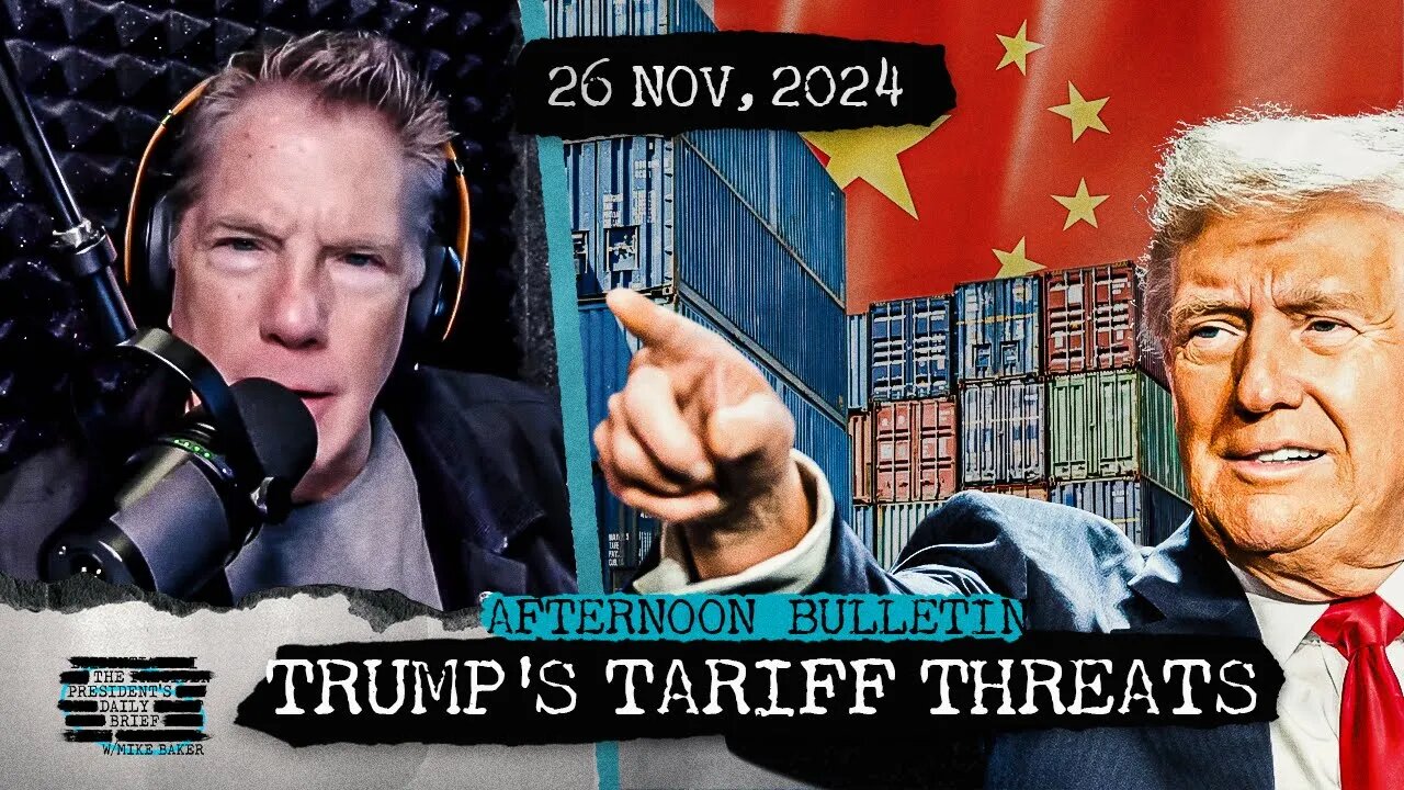 Trump's Tariff Threats & Baltic Plane Crash Sparks Sabotage Speculations