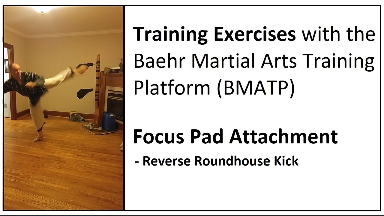 Training Exercises - Focus Pad - Reverse Roundhouse Kick