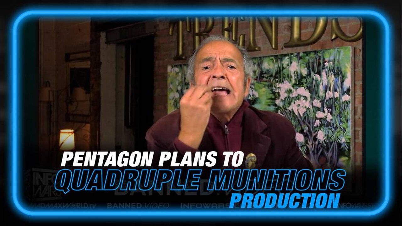 Gerald Celente Responds to Pentagon Plans to 'Quadruple Munitions Production