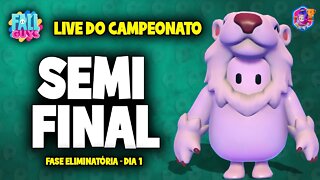 Semi final do Campeonato de Fall Guys - Eliminatória A