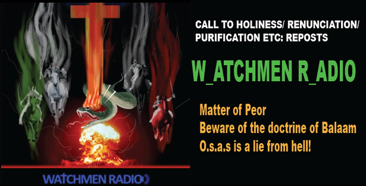 Call to holiness EP2 : Matter of Peor/ avoid the doctrine of balaam