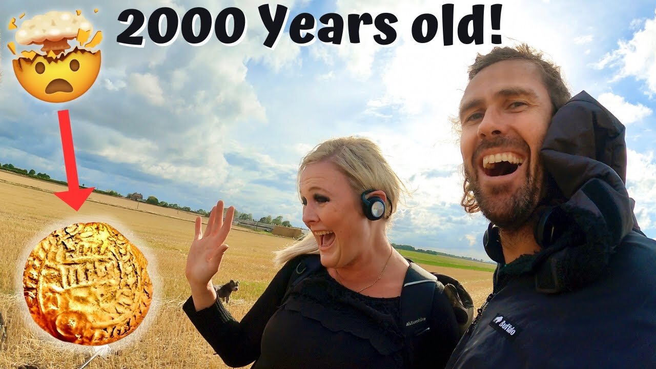 Amazing Gold Discovery Found Metal Detecting! (Treasure)