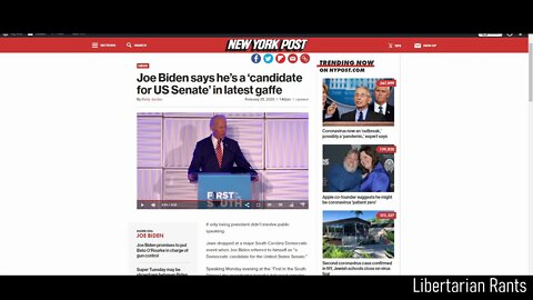 Joe Biden's Mental Faculties Seem to be Deteriorating...