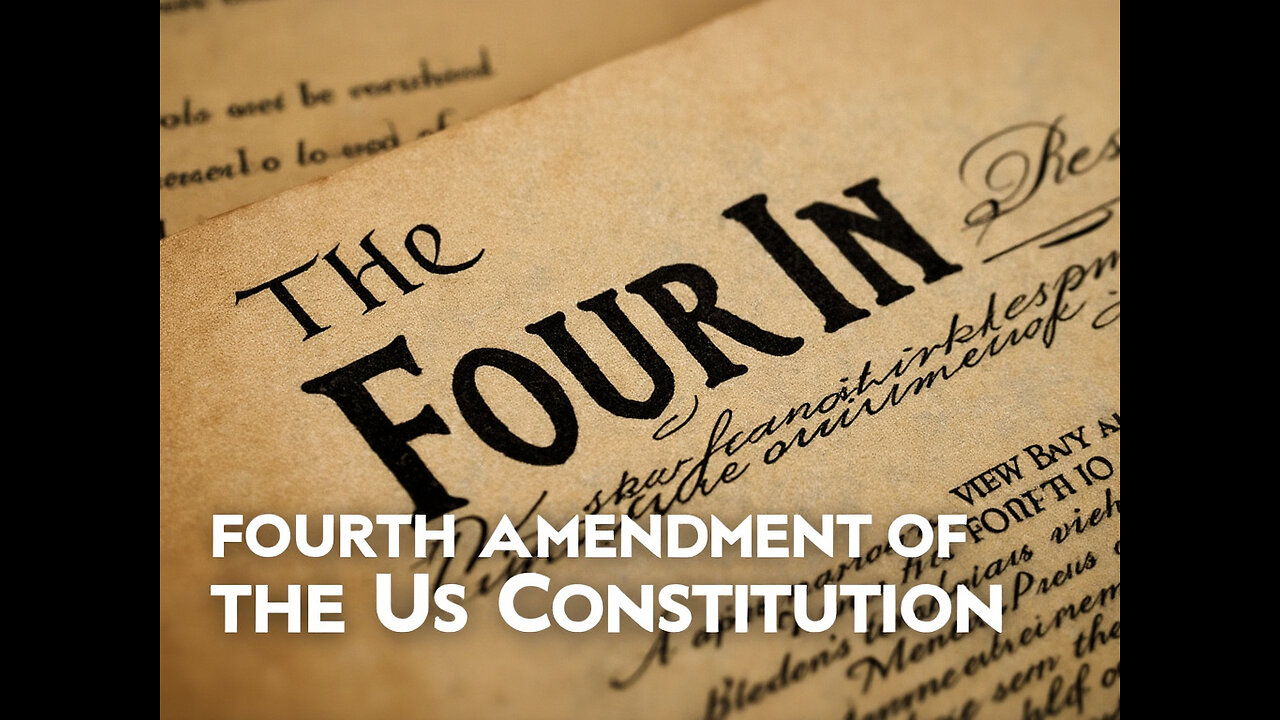 United States needs a DIGITAL FOURTH AMENDMENT to US Constitution!