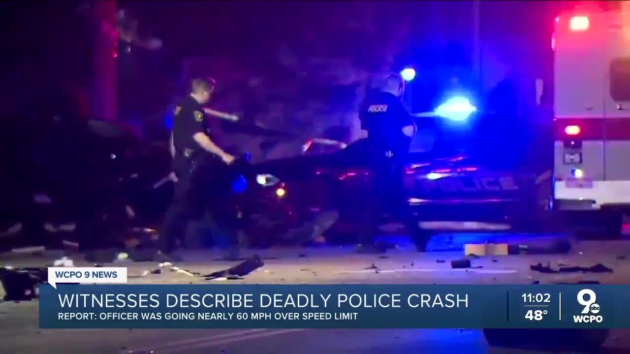 Witnesses describe deadly police crash in Cincinnati's North College Hill