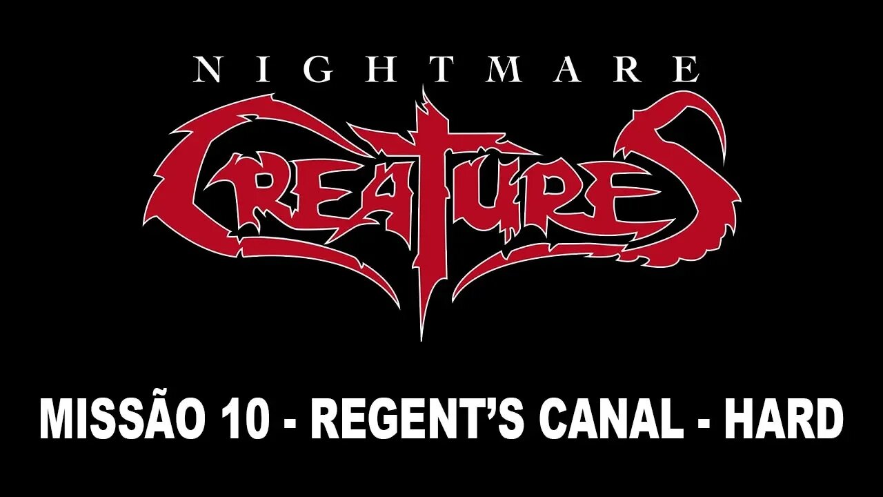 [PS1] - Nightmare Creatures - [Missão 10 - Regent's Canal] - Dificuldade Hard - [HD]