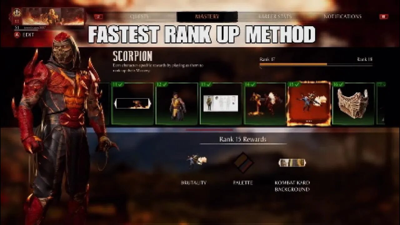 Fastest Xp Method In Mortal Kombat 1