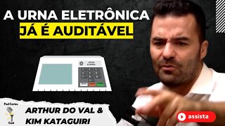 A URNA ELETRÔNICA É OU NÃO AUDITÁVEL ATUALMENTE?