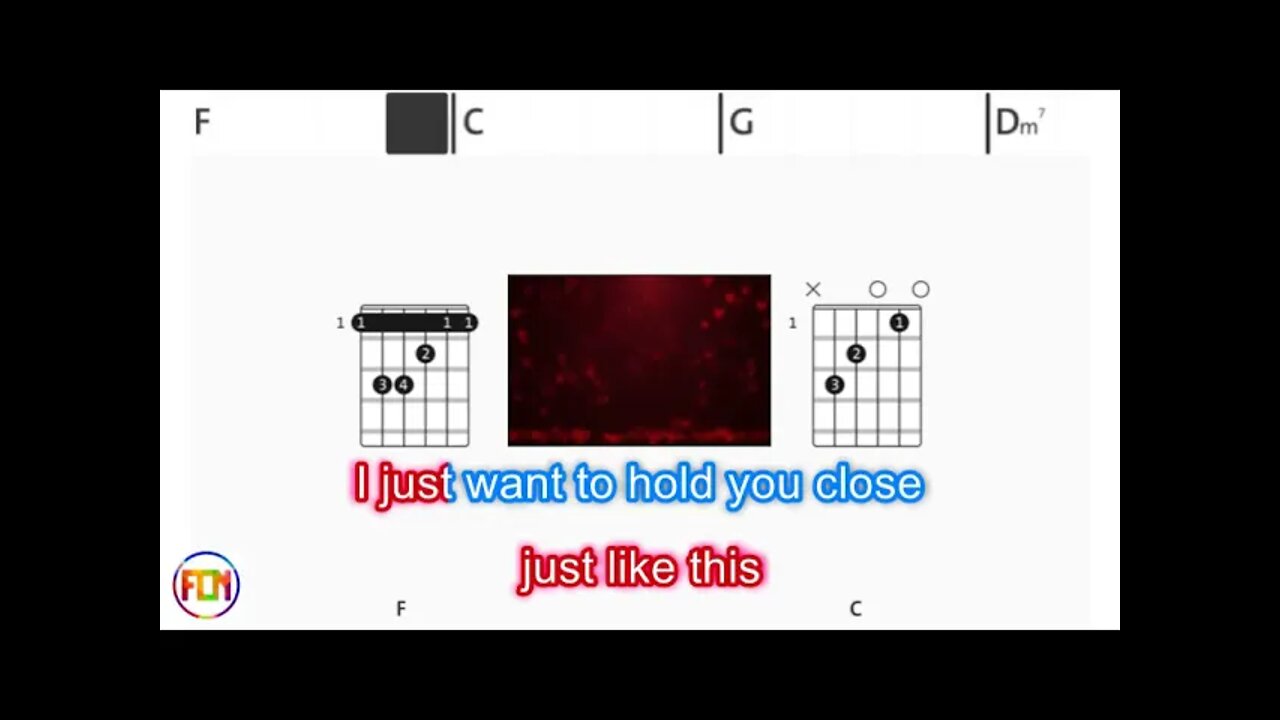 Aerosmith - Don't Want To Miss A Thing - (Chords & Lyrics like a Karaoke)